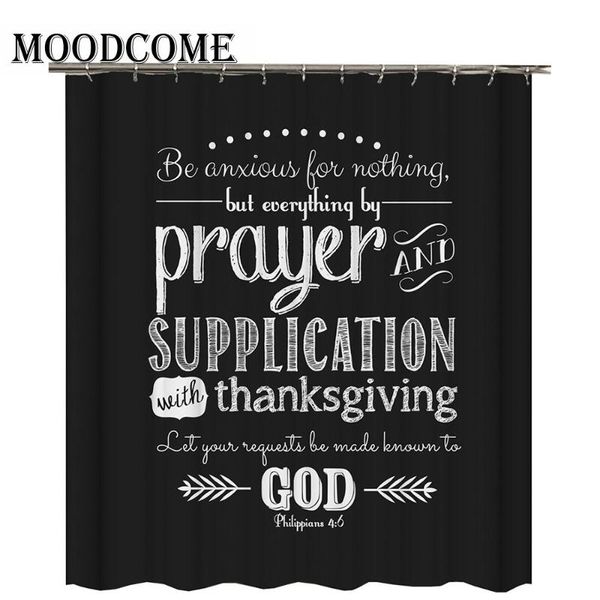 shower curtains christ prayer curtain black and white letter thanksgiving polyester fabric bathroom waterproof
shower curtains christ prayer curtain black and white letter thanksgiving polyester fabric bathroom waterproof