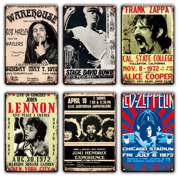 2021 rock n roll music metal poster wall tin sign vintage doors kiss queen band sticket chic man cave living room home metal pub wall decor
2021 rock n roll music metal poster wall tin sign vintage doors kiss queen band sticket chic man cave living room home metal pub wall decor