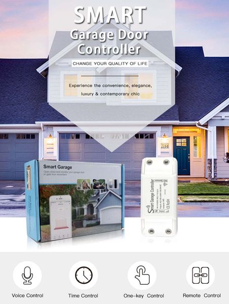 tuya smart wifi wireless garage door opener garage switch smart home smart garage
tuya smart wifi wireless garage door opener garage switch smart home smart garage