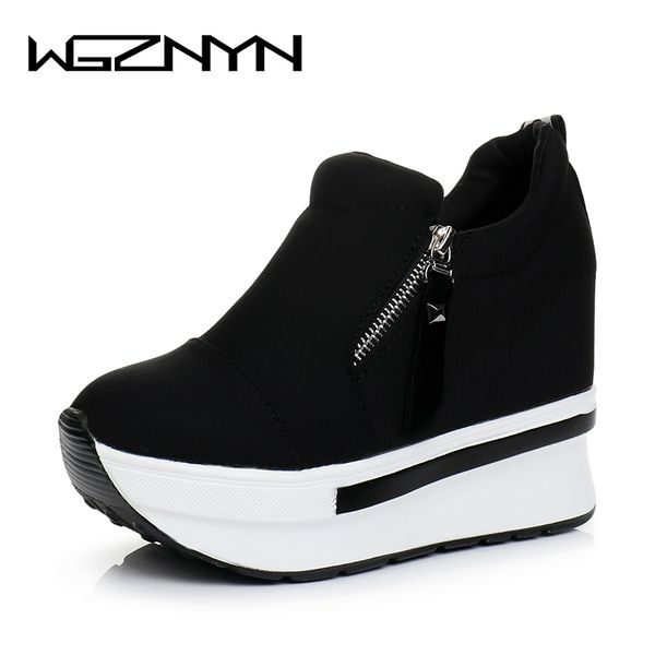 wgznyn 2020 women casual shoes brand spring breathable mesh woman platform shoes height increase zapatillas mujer 0309 c1120, Black
wgznyn 2020 women casual shoes brand spring breathable mesh woman platform shoes height increase zapatillas mujer 0309 c1120, Black