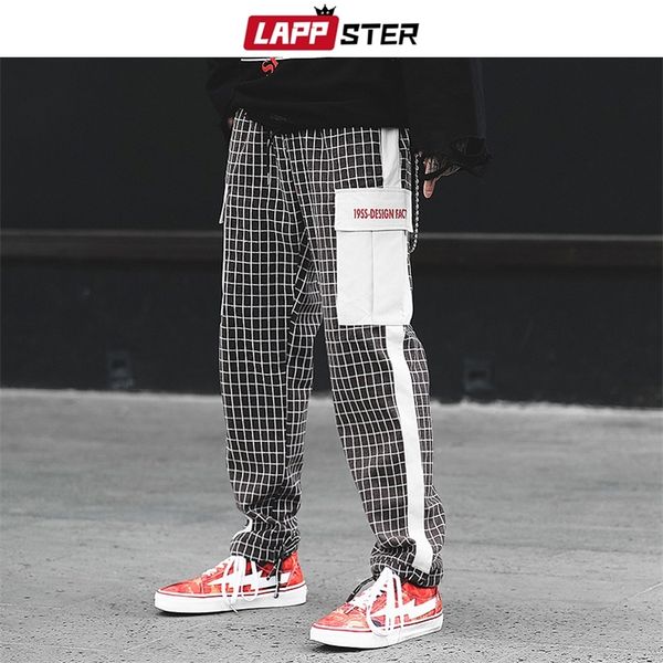 lappster plaid pants men patchwork streetwear joggers hip hop plaid black sweatpants casual trousers harajuku harem pants 201218
lappster plaid pants men patchwork streetwear joggers hip hop plaid black sweatpants casual trousers harajuku harem pants 201218