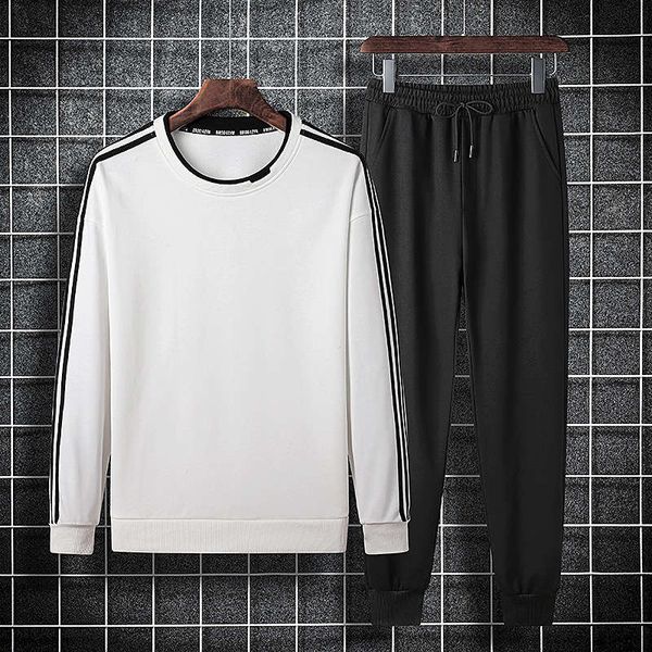 fall 2020 men's casual korean fashion loose crew neck sweater sports suit couple two piece set, Gray
fall 2020 men's casual korean fashion loose crew neck sweater sports suit couple two piece set, Gray