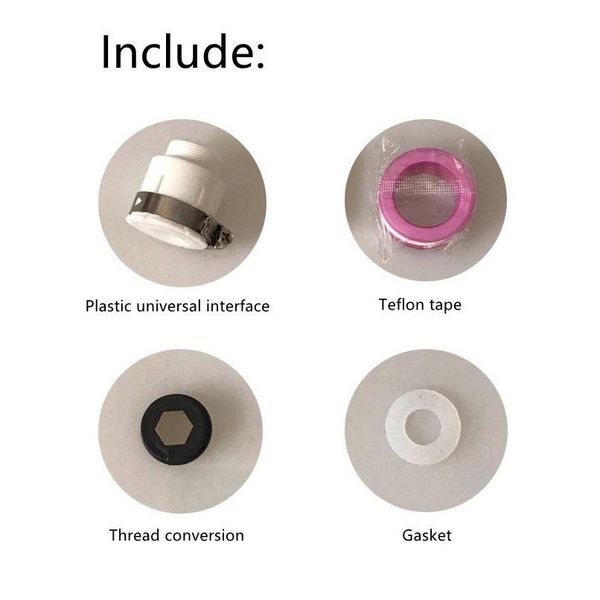 rotatable faucet aerator sprayer tap head shower diffuser filter accessories - abs plastic hose / stainless steel sh jllzke
rotatable faucet aerator sprayer tap head shower diffuser filter accessories - abs plastic hose / stainless steel sh jllzke