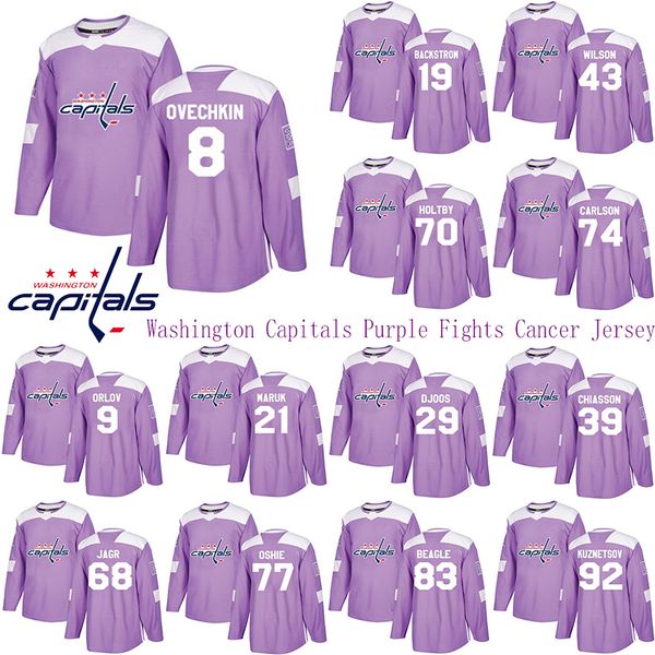 washington capitals purple fights cancer jersey 8 alex ovechkin 19 nicklas backstrom 43 wilson 77 t.j. oshie 92 kuznetsov hockey jerseys, Black;red
washington capitals purple fights cancer jersey 8 alex ovechkin 19 nicklas backstrom 43 wilson 77 t.j. oshie 92 kuznetsov hockey jerseys, Black;red