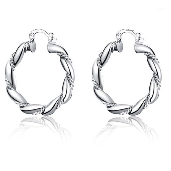 charm dress up girl silver jewelry hoop earring european style creative twisted rope round for women exquisite git present1, Golden
charm dress up girl silver jewelry hoop earring european style creative twisted rope round for women exquisite git present1, Golden