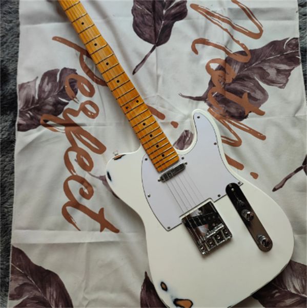 new fashion white six string electric guitar guitars guitarra