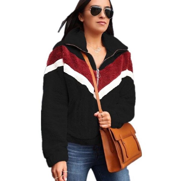 zippered lapels printed sweatshirt women splicing hooded slim hoodies autumn winter new style long sleeves sweatshirt s-5xl, White;black
zippered lapels printed sweatshirt women splicing hooded slim hoodies autumn winter new style long sleeves sweatshirt s-5xl, White;black