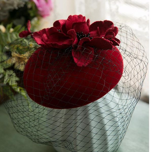 new elegant ladies cocktail fascinator hat flower decoration wedding party small bridal hats p accessories, Blue;gray
new elegant ladies cocktail fascinator hat flower decoration wedding party small bridal hats p accessories, Blue;gray