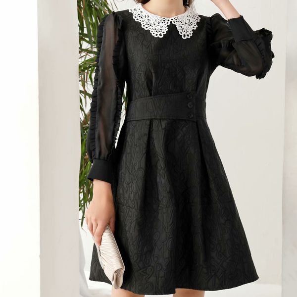 2021 spring new flowers soluble water with long sleeves jacquard thin black temperament in women's clothes h3e8, Black;gray
2021 spring new flowers soluble water with long sleeves jacquard thin black temperament in women's clothes h3e8, Black;gray