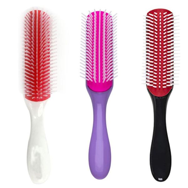 hair brushes comb 9 row d41 women styling large brush for detangling volumizing-anti-static rubber pad - nylon bristle, Silver
hair brushes comb 9 row d41 women styling large brush for detangling volumizing-anti-static rubber pad - nylon bristle, Silver