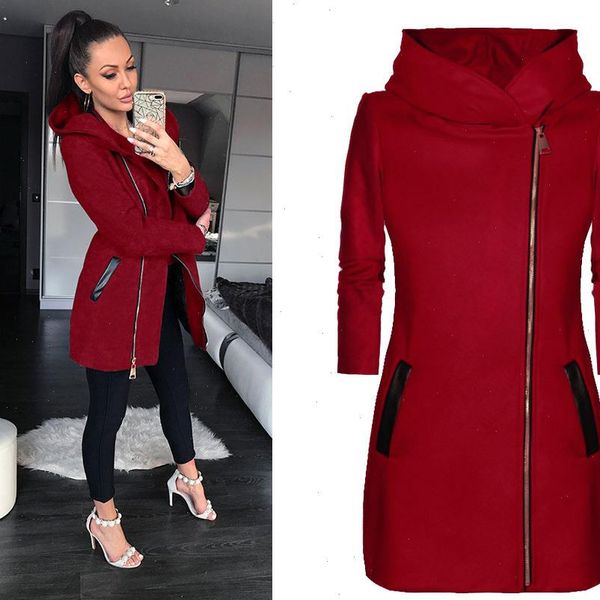 fashion side zipper thin section hooded womens jacket autumn new slim fit plus size pocket solid color women windbreaker jacket, Tan;black
fashion side zipper thin section hooded womens jacket autumn new slim fit plus size pocket solid color women windbreaker jacket, Tan;black