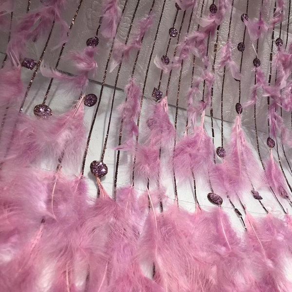 high-end fashion french lace fabric lace african tulle embroidered handmade feather fabric for wedding ts9102, Pink;blue
high-end fashion french lace fabric lace african tulle embroidered handmade feather fabric for wedding ts9102, Pink;blue