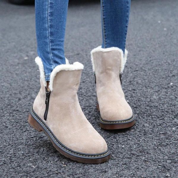 Snow boots basic 2020 square heels winter shoes women boots fashion warm plush solid ankle women shoes botas mujer #vw2c, Black
Snow boots basic 2020 square heels winter shoes women boots fashion warm plush solid ankle women shoes botas mujer #vw2c, Black