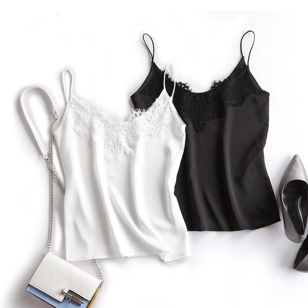 satin camisole on for women fashion silk sling camis 2020 summer lingerie female underwear stanik dla kobiet short top, White
satin camisole on for women fashion silk sling camis 2020 summer lingerie female underwear stanik dla kobiet short top, White