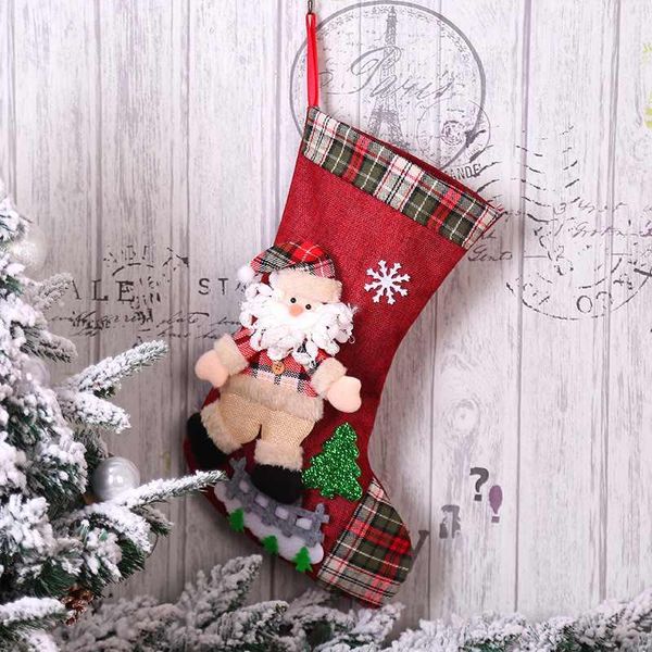 1 pcs christmas stockings socks with snowman santa elk bear printing xmas candy gift bag fireplace xmas tree decoration new year
1 pcs christmas stockings socks with snowman santa elk bear printing xmas candy gift bag fireplace xmas tree decoration new year