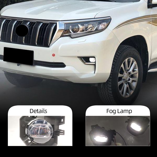 2pcs led car fog lamp assembly for toyota land cruiser prado 2018 2019 2020 daytime running light drl foglamp cover
2pcs led car fog lamp assembly for toyota land cruiser prado 2018 2019 2020 daytime running light drl foglamp cover