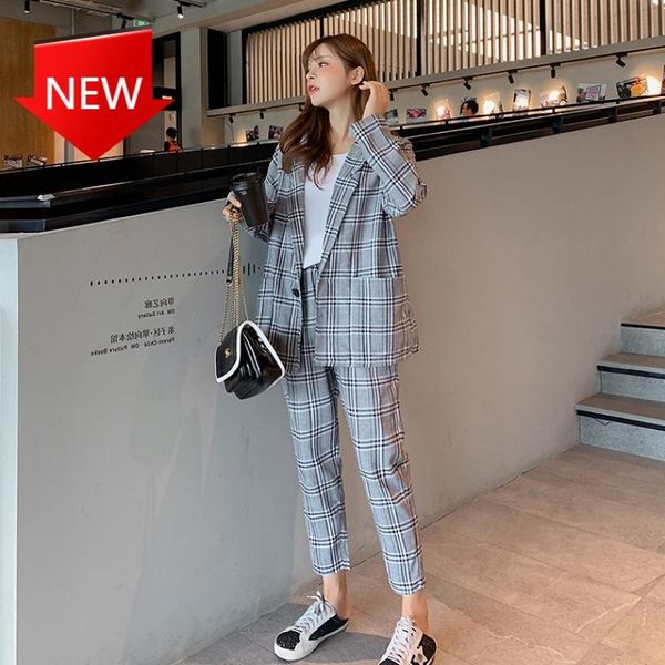 bade back bealliven lang blazer + эластичная талия плед карандашные брюки винтажные дамы blazers костюм 2 шт 2020 летних повседневных женщин, White
bade back bealliven lang blazer + эластичная талия плед карандашные брюки винтажные дамы blazers костюм 2 шт 2020 летних повседневных женщин, White