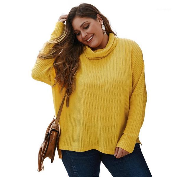 women's sweaters autumn yellow knitted big size sweater women long sleeve turtleneck loose plus 3xl 4xl pullovers casual lady1, White;black
women's sweaters autumn yellow knitted big size sweater women long sleeve turtleneck loose plus 3xl 4xl pullovers casual lady1, White;black