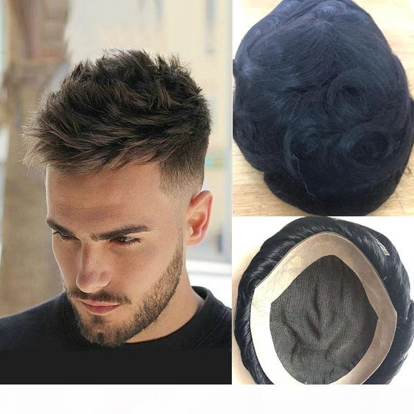 hair toupee mens npu hair replacement systems handmade wig natural remy 6inch indian human hair for men, Black
hair toupee mens npu hair replacement systems handmade wig natural remy 6inch indian human hair for men, Black