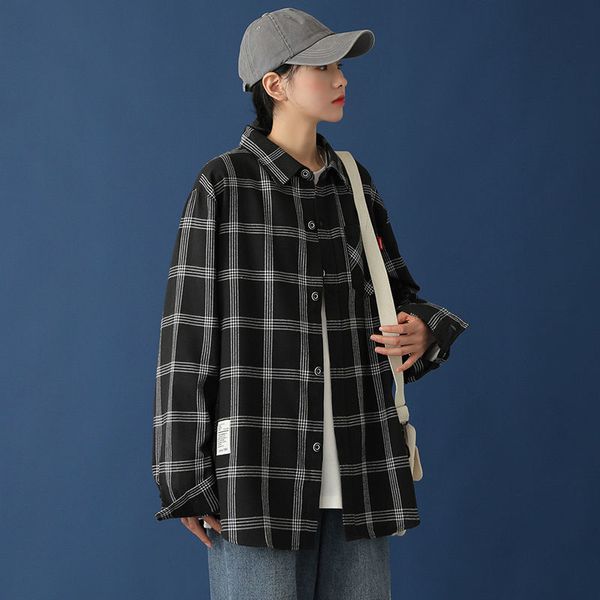 2021 new autumn blue shirt stuffed wall loosened sleeve long korean-style men's coat in the upper fashion students 9zv9, White;black
2021 new autumn blue shirt stuffed wall loosened sleeve long korean-style men's coat in the upper fashion students 9zv9, White;black