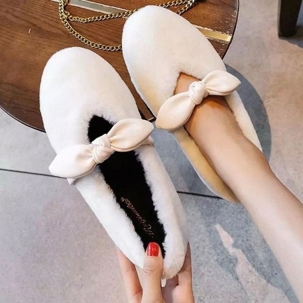 Fur Warm Shoes Women Loafers Slip On Bow Plush Ballet Shoes Woman Casual Flats 2019 Fall Winter Lady Footwear Plus Size 42 43 44 #E93u
Fur Warm Shoes Women Loafers Slip On Bow Plush Ballet Shoes Woman Casual Flats 2019 Fall Winter Lady Footwear Plus Size 42 43 44 #E93u