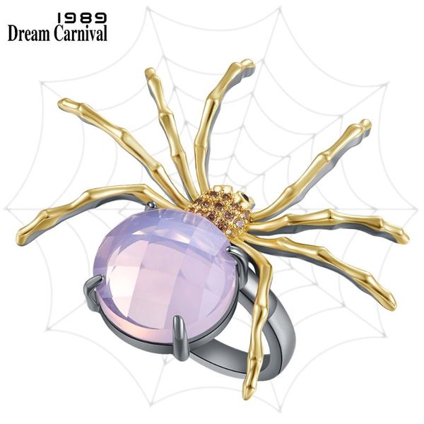 dreamcarnival1989 exotic golden legs spider rings for women love feminine pink zircon elegant anniversary dating jewelry wa11879, Golden;silver
dreamcarnival1989 exotic golden legs spider rings for women love feminine pink zircon elegant anniversary dating jewelry wa11879, Golden;silver