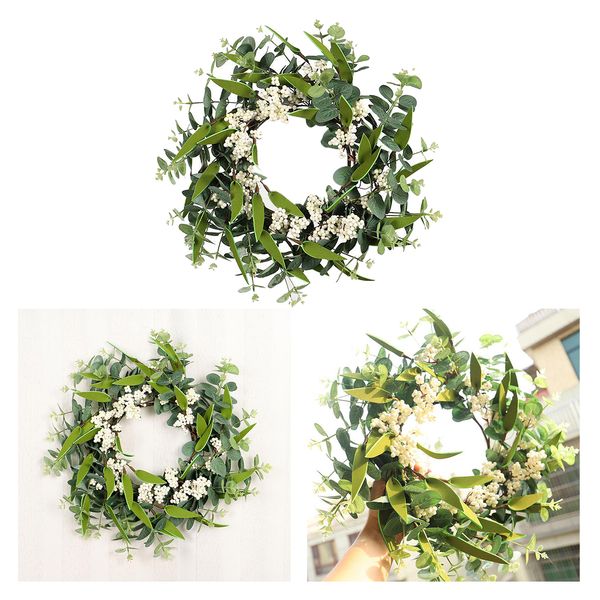 artificial eucalyptus wreath 18inch large green leaf wreath for festival celebration front door wall window party decoration
artificial eucalyptus wreath 18inch large green leaf wreath for festival celebration front door wall window party decoration