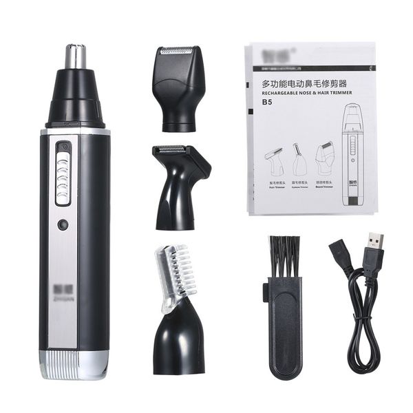 4 in 1 electric nose hair trimmer men rechargeable nose hair eyebrow sideburn beard shaver hair cliper w10235
4 in 1 electric nose hair trimmer men rechargeable nose hair eyebrow sideburn beard shaver hair cliper w10235