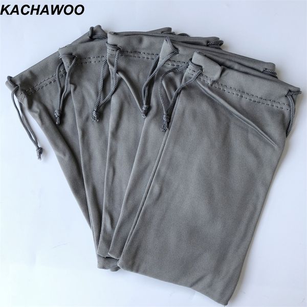 kachawoo 100pcs gray bag for sunglasses soft pouch storage for glasses reading glasses bag customize logo wholesale t200505
kachawoo 100pcs gray bag for sunglasses soft pouch storage for glasses reading glasses bag customize logo wholesale t200505
