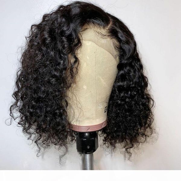 curly lace front wig brazilian short wigs human hair wigs for black women 130% 150% remy preplucked baby hair bleached knots, Black;brown
curly lace front wig brazilian short wigs human hair wigs for black women 130% 150% remy preplucked baby hair bleached knots, Black;brown