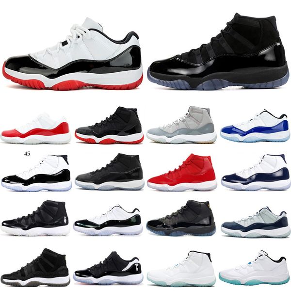 mens concord 45 11 11s basketball shoes new bred space jam win like 96 legend blue infrared 23 mens trainers sneakers 5.5-13, White;red
mens concord 45 11 11s basketball shoes new bred space jam win like 96 legend blue infrared 23 mens trainers sneakers 5.5-13, White;red