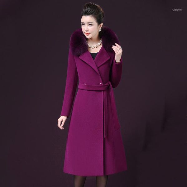 2019 windbreaker women winter jacket women woolen coat female jacket fur collar long jackets for pp2741, Black
2019 windbreaker women winter jacket women woolen coat female jacket fur collar long jackets for pp2741, Black
