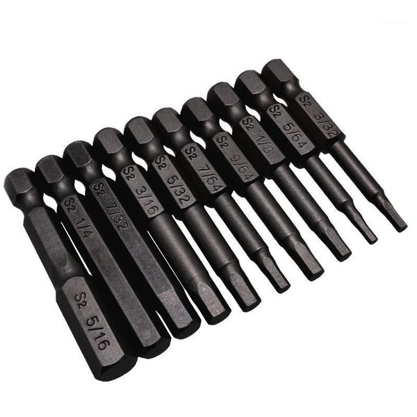 10pcs 1/4" 50mm hex screwdriver bits 5/64-5/16 s2 magnetic electric drill hexagonal inch screwdriver bit set power driver tools1
10pcs 1/4" 50mm hex screwdriver bits 5/64-5/16 s2 magnetic electric drill hexagonal inch screwdriver bit set power driver tools1