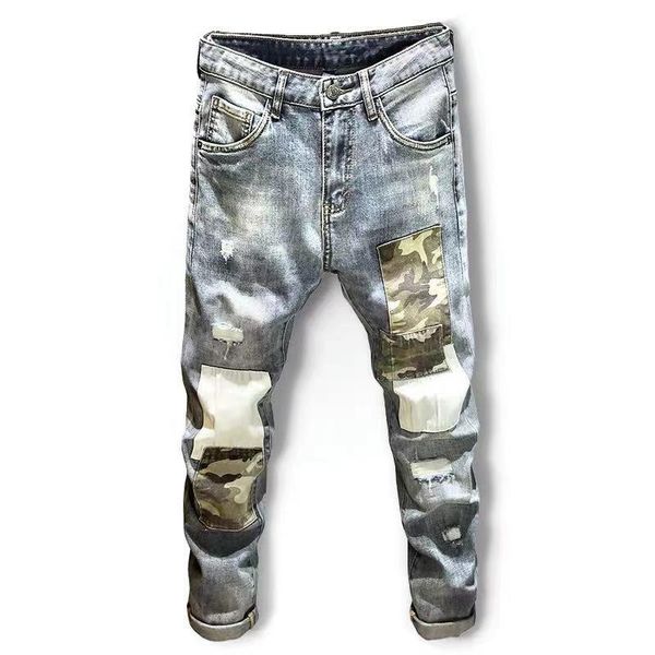 brand diesel jeans distressed ripped biker hommes slim fit motard denim jeans skinny ripped mode pantalons designer hight quality, Blue
brand diesel jeans distressed ripped biker hommes slim fit motard denim jeans skinny ripped mode pantalons designer hight quality, Blue