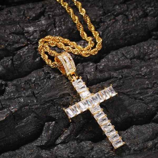 luxury zircon cross men necklace + cubic zircon iced out pendant necklaces hip hop gold chain stainless steel male jewelry1, Silver
luxury zircon cross men necklace + cubic zircon iced out pendant necklaces hip hop gold chain stainless steel male jewelry1, Silver