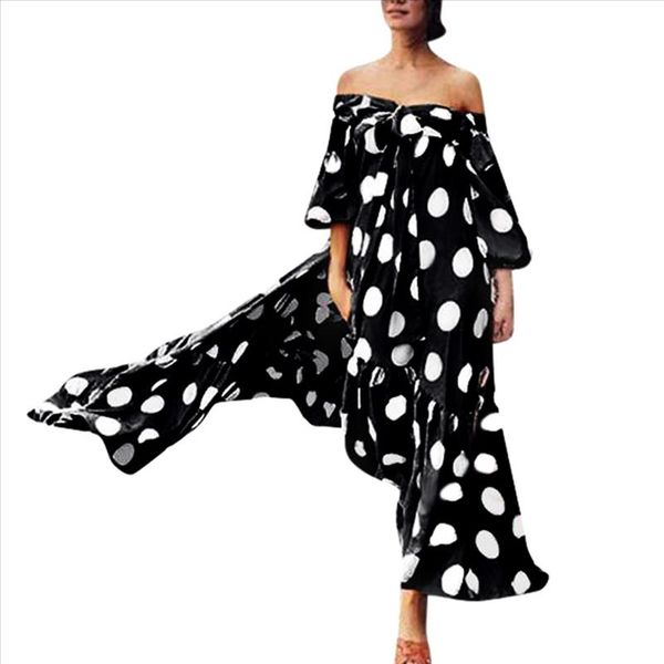 summer new fashion women polka dot printed empire cold shoulder lace ruffle bow slash neck dress hip n4, Black;gray
summer new fashion women polka dot printed empire cold shoulder lace ruffle bow slash neck dress hip n4, Black;gray