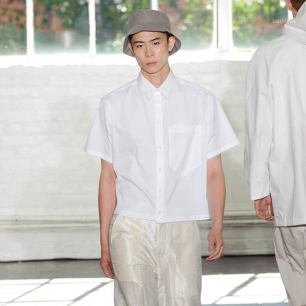 s-6xl 2020 male half sleeve shirt white male short-sleeve loose vintage shirt plus size the singer's clothing1, White;black
s-6xl 2020 male half sleeve shirt white male short-sleeve loose vintage shirt plus size the singer's clothing1, White;black