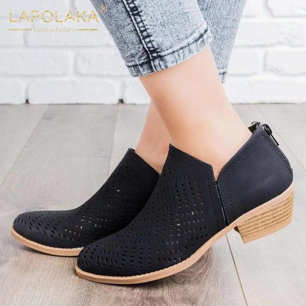 boots lapolaka fashion 2021 zip up casual shoes woman female solid spring/autumn chunky heels ankle women, Black
boots lapolaka fashion 2021 zip up casual shoes woman female solid spring/autumn chunky heels ankle women, Black