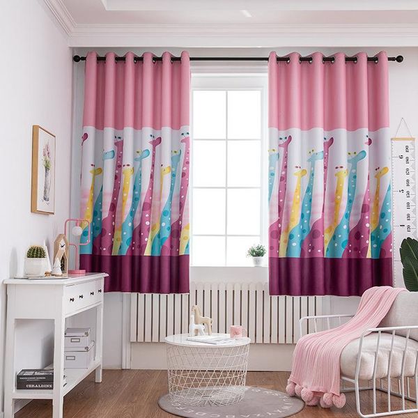 curtain & drapes 2.1m children giraffe printing full shading curtains for living dining room bedroom.
curtain & drapes 2.1m children giraffe printing full shading curtains for living dining room bedroom.
