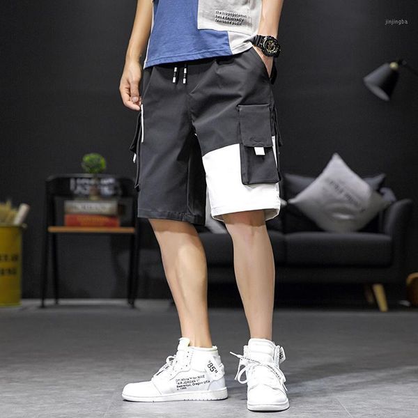 men streetwear color block cargo shorts 2020 summer hip hop shorts men joggers bermudas masculina fashions black1, White;black
men streetwear color block cargo shorts 2020 summer hip hop shorts men joggers bermudas masculina fashions black1, White;black