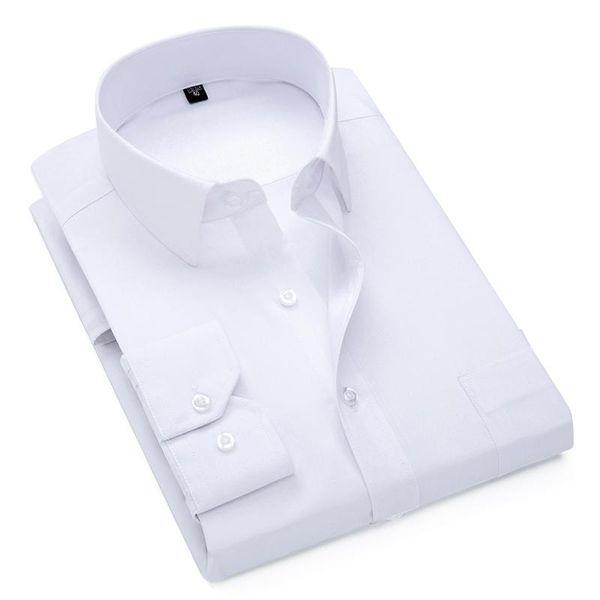 men's dress shirts 45kg-130kg men shirt long sleeve solid colors fashion chest pocket casual work soft comfortable white, White;black
men's dress shirts 45kg-130kg men shirt long sleeve solid colors fashion chest pocket casual work soft comfortable white, White;black
