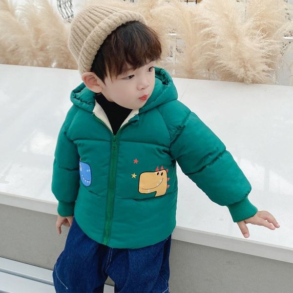 children dinosaur lamb cashmere boy down girl cotton padded jacket baby thickened children's coat winter, Blue;gray
children dinosaur lamb cashmere boy down girl cotton padded jacket baby thickened children's coat winter, Blue;gray