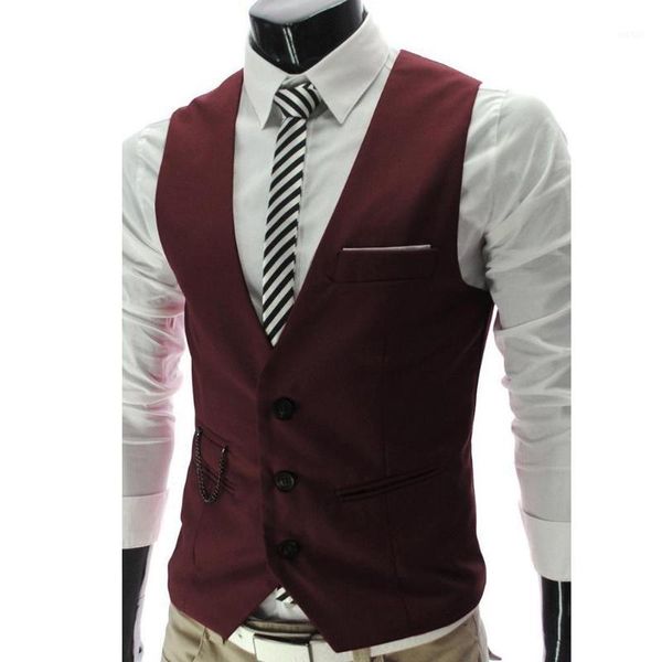 fashion men vests waistcoat solid color v neck sleeveless buttons blazer plus size formal business jacket vests1, Black;white
fashion men vests waistcoat solid color v neck sleeveless buttons blazer plus size formal business jacket vests1, Black;white