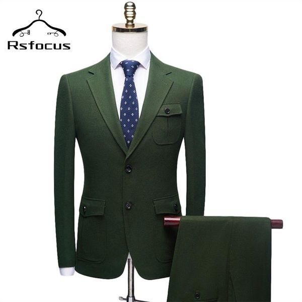 rsfocus бренд армии зеленый мужчина свадебный костюм slim fit elegant мужской бутик костюм мужские моды повседневные костюмы (куртка + брюки, White;black
rsfocus бренд армии зеленый мужчина свадебный костюм slim fit elegant мужской бутик костюм мужские моды повседневные костюмы (куртка + брюки, White;black