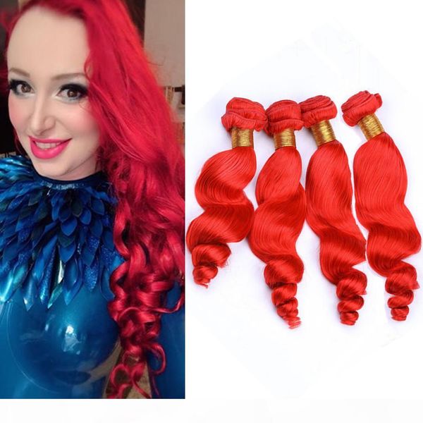 bright red loose wave peruvian human hair weave bundles 4pcs pure red color loose wave virgin human hair wefts extensions 10-30" tangle, Black
bright red loose wave peruvian human hair weave bundles 4pcs pure red color loose wave virgin human hair wefts extensions 10-30" tangle, Black