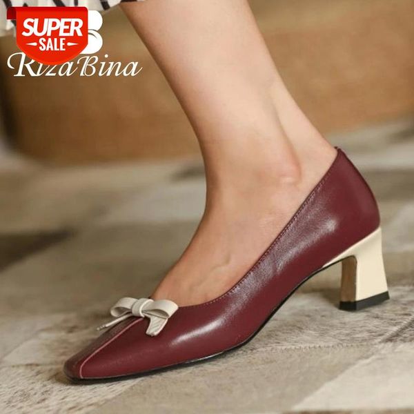 rizabina size 33-40 2021 new real leather arrived square toe heel shoes fashion office lady pumps bow heel heeled footwear #gi88
rizabina size 33-40 2021 new real leather arrived square toe heel shoes fashion office lady pumps bow heel heeled footwear #gi88
