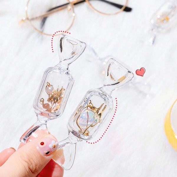 new design 1/5/10pcs fashion candy shape storage jewelry box transparent cute earrings ring box valentine's day gift for women, Pink;blue
new design 1/5/10pcs fashion candy shape storage jewelry box transparent cute earrings ring box valentine's day gift for women, Pink;blue