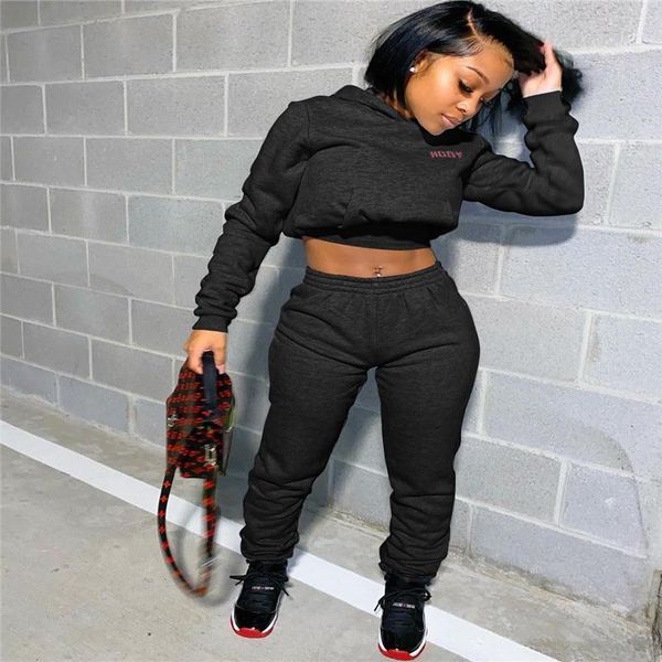 women's tracksuits women letter sets autumn long sleeve front hooded crop sweatshirt+ trousers high waist pants sport fitness loose tra, Gray
women's tracksuits women letter sets autumn long sleeve front hooded crop sweatshirt+ trousers high waist pants sport fitness loose tra, Gray