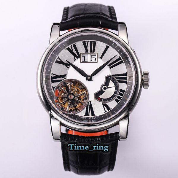 jb version hommage rddbho0568 skeleton dial silver steel case rd540 true tourbillon movement mens watch black leather strap brand watch, Slivery;brown
jb version hommage rddbho0568 skeleton dial silver steel case rd540 true tourbillon movement mens watch black leather strap brand watch, Slivery;brown