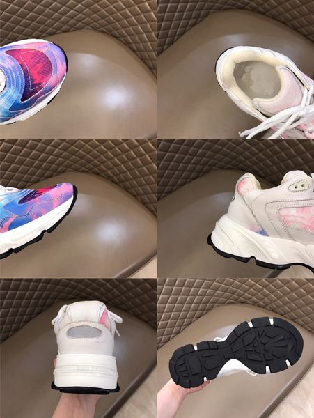 new tie-dye men's low-casual sneakers smooth calfskin and mesh gradient tie-dye printed casual shoes size from 38-45
new tie-dye men's low-casual sneakers smooth calfskin and mesh gradient tie-dye printed casual shoes size from 38-45